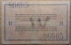 GERMAN EAST AFRICA 1915 1 RUPIE, EINE RUPIE, INTERIMS BANK NOTE, WW I....CIRCULATED & WITH FOLD MARK - Deutsch-Ostafrikanische Bank