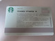 China Starbucks Gift Card, 2019 Starbucks Thank You,used,code 01 - Gift Cards