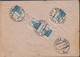 1924. Sovjet.  Pair + 2 Ex 6 KOP WORKERS On Nice Small Cover (tear) To Federation Of Ukrainia... (Michel 233) - JF433263 - Lettres & Documents