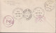1952. ISRAEL. Menorah Stamp 1000 Pr. With Tab On PAR AVION Registered (HAKNESET) FDC Cancelled... (Michel 66) - JF433355 - Other & Unclassified