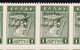 THRACE 1920 1 L Litho With INVERTED Overprint In MNH Block Of 8 Vl. 12 C - Thracië