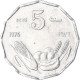 Monnaie, Somalie, 5 Senti, 1976 - Somalia