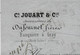 1878 JOUART Succ. De Dufournel Fr. Banque à Gray Haute Saone Pour Charpiot Fr. à Ray Sur Saône Haute Saône - 1800 – 1899