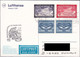 UNO NEW YORK 1978 Postkarte Nancy 78 Lufthansa Airbus A300 - Covers & Documents