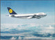 UNO NEW YORK 1987 Postkarte Lunaba'87 Lufthansa Boeing 747 - Brieven En Documenten