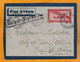 1935 - Entier Postal Enveloppe Par Avion 36 C De Saigon Central Vers Auzat Sur Allier - Cad Transit Et Arrivée - PA8 - Airmail
