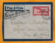 1935 - Entier Postal Enveloppe Par Avion 36 C De Saigon Central Vers Auzat Sur Allier - Cad Transit Et Arrivée - PA8 - Luchtpost