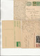 SUISSE - LOT DE 22 ENTIERS POSTAUX - ANNEE 1889 A 1947 - Postwaardestukken