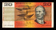 Australia 20 Dollars 1974-1994 Pick 46d BC/MBC F/VF - 1974-94 Australia Reserve Bank (paper Notes)