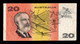 Australia 20 Dollars 1974-1994 Pick 46i BC/MBC F/VF - 1974-94 Australia Reserve Bank (papier)