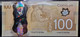 Canada 100 Dollars 2011 UNC P- 110b Polymer < Medical Innovation > - Canada