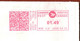 Canada 2006 / Post Machine Printed Sticker Stamp, Label, Red - Brieven En Documenten