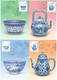 China Taiwan 2019 Maximum Cards/Ancient Chinese Art Treasures – Blue And White Porcelain - Tarjetas – Máxima