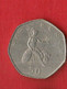 G.B. , Lot De 2 Pièces De Monnaies 50 Pence , 1970 -1977 - 10 Pence & 10 New Pence