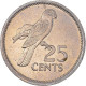 Monnaie, Seychelles, 25 Cents, 1982, British Royal Mint, SPL, Cupro-nickel - Seychelles