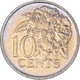 Monnaie, Trinité-et-Tobago, 10 Cents, 1990, SPL, Cupro-nickel, KM:31 - Trindad & Tobago