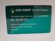 NETHERLANDS  ADVERTISING CHIPCARD HFL 2,50 IABN-AMRO - BANK       MINT    ** 11427 ** - Privadas