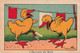 Lot De 2 Chromos Signé Benjamin Rabier - Souris Et Canard - Humour - 10.5x7cm - Otros & Sin Clasificación