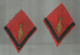 Militaria , écusson Tissu, LOT DE 2 , 2 Scans - Patches