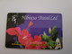 ST LUCIA    $ 20,-  CABLE & WIRELESS    147CSLA    HIBISCUS FLOWER   Fine Used Card ** 11448** - Saint Lucia