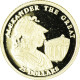 Monnaie, Libéria, Alexandre Le Grand, 25 Dollars, 2001, American Mint, FDC, Or - Liberia
