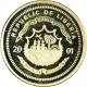 Monnaie, Libéria, Marco Polo, 25 Dollars, 2001, American Mint, FDC, Or - Liberia