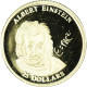 Monnaie, Libéria, Einstein, 25 Dollars, 2001, American Mint, FDC, Or - Liberia