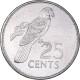 Monnaie, Seychelles, 25 Cents, 1993, Pobjoy Mint, TTB+, Nickel Clad Steel - Seychelles