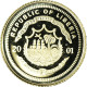Monnaie, Libéria, Galileo Galilei, 25 Dollars, 2001, American Mint, FDC, Or - Liberia