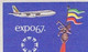 Boeing 720 Airplane AIRLINER  ETHIOPIA ETHIOPIAN  Airlines - EXPO 1967 Montreal Canada - Cinderella Vignette Label - MNH - 1967 – Montreal (Kanada)