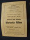 Anni 70 Mariarita Alfino Concerto Pianista Pianoforte Montecatini Alessandria New York Volanti E Programmi - Other & Unclassified