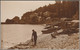 Babbacombe Beach, Torquay, Devon, 1932 - Judges RP Postcard - Torquay