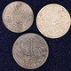 3 X Protektorat Böhmen Und Mähren: 20 Heller 1942 + 50 Heller 1942 + 1 Krone 1943 - Military Coin Minting - WWII