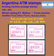 1999 Argentina Argentinien ATM 3 / First Postal Rate Set From 23.03.1999 MNH / FRAMA Automatenmarken Automatici - Frankeervignetten (Frama)