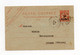 !!! ENTIER POSTAL D'ALEXANDRIE POUR LA SUISSE DE 1928 - Covers & Documents