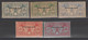 NOUVELLES  HEBRIDES  1925  Yvert  TAXE  N°6/10 *MH  COMPLETE SET   Ref.  R184 - Neufs