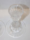 Delcampe - *JOLIE PAIRE BOUGEOIRS CRISTAL Sans Marque Apparente DECO TABLE FETES Bougies  E - Candeleros, Candelabros Y Palmatorias