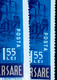 Delcampe - Errors Romania 1962,# Mi 2124, Printed With Writing R.P.  Romania Moved Up, Background Moved To The Right - Variétés Et Curiosités