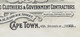 1924 Cape Town  Le Cap Afrique Du Sud   ENTETE The African Clothing Factory  LETTRE COMMERCALE SUR  BEAU PAPIER RECHERCH - Autres & Non Classés