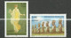 France Service   N° 118 Et 119 Parcs Nationaux Pompei  Et Î Le De Pâques Neufs  * *   TB  Voir Scans Soldé ! ! ! - Mint/Hinged