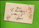 Delcampe - TABAC  ENTETE  ADM. DES  TABACS PARIS 1831 Pour CAHORS CACHETS ROUGES+SIGNATURE B.E.V.SCANS - Historische Dokumente