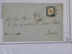 BF10  ITALIA L BELLE LETTERA 1861  MILANO A LONCINO  +CURSIVE VERSO +AFFRANC. INTERESSANT   ++ - Zonder Classificatie