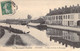 CPA France - La Bourgogne Illustrée - Brienon - Le Quai Du Canal De Bourgogne - Collection J D Sens - Bateau - Chien - Brienon Sur Armancon