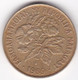 Madagascar 20 Francs 1989 , En Bronze Aluminium , KM# 12 - Madagaskar