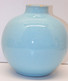 Delcampe - *VASE BOULE ART DECO CERAMIQUE ALFRED RENOLEAU BLEU CLAIR SORTI De GRENIER E - Angoulême/Le Renoleau (FRA)