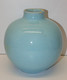 Delcampe - *VASE BOULE ART DECO CERAMIQUE ALFRED RENOLEAU BLEU CLAIR SORTI De GRENIER E - Angoulême/Le Renoleau (FRA)