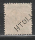 SUISSE 1302 // YVERT 66 (PERF. HTOLL) // 1892-99 - Perfin