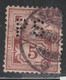 SUISSE 1305 // YVERT 65 (PERF. PS) // 1892-99 - Perfin