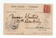 !!! LEVANT, CPA DE 1904 POUR PARIS, CACHET A DATE DE RHODES + CACHET CONSULAIRE - Covers & Documents