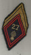 Militaria ,écusson Tissu Du 27 éme, Grade, 2 Scans - Patches